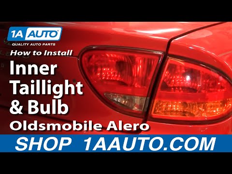 How To Install Replace Inner Taillight and Bulb Oldsmobile Alero 99-04 1AAuto.com