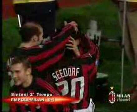 gol spettacolare di Kakà - Empoli-Milan 0-1