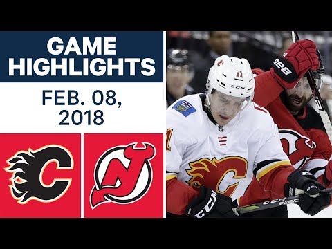 Video: NHL Game Highlights | Flames vs. Devils - Feb. 8, 2018
