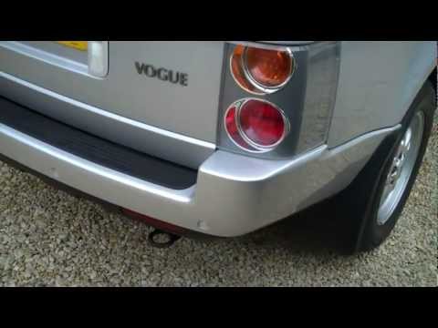 How to remove rear bumper on Range Rover L322