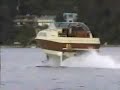Harry Larsen's flying Bayliner