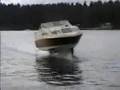 HYDROFOIL -- Harry Larsen's flying Bayliner. Ray Vellinga video