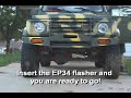 Installing LED turn signal lamps on a Suzuki Samurai Installing LED turn signal lamps on a Suzuki Samurai