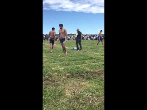 Kabaddi first match first half tauranga 2014