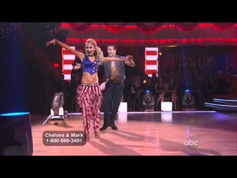 Chelsea Kane DWTS Party in the USA 0