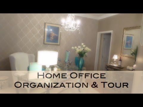 Home Office Organization & Tour