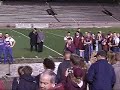 Coach Fran Speaking at Midnight yell