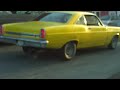1966 FORD FAIRLANE GT BURNOUT