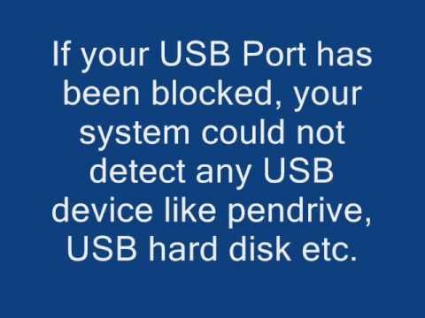 how to re-enable usb ports in windows xp
