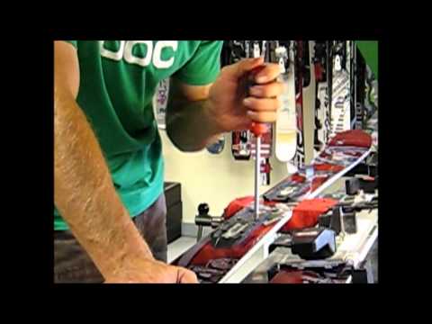 how to adjust nordica ski bindings