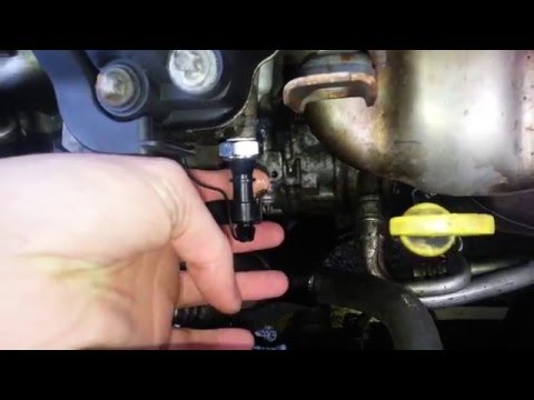 how to change corsa c oil pressure switch