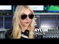 we sat down with taylor momsen from the pretty reckless to talk about touring with marilyn manson, the nudity filled video for 