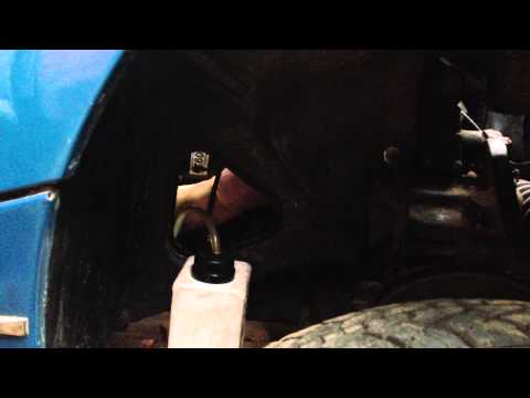 how to bleed clutch