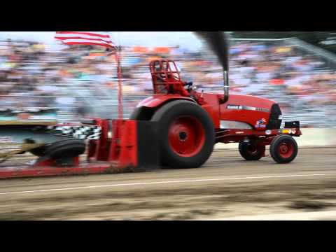 still from the NTPA tractor pull video