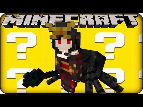 Minecraft - LUCKY BLOCK BOSS CHALLENGE - SPIDER PRINCESS! (Lucky Block Mod )