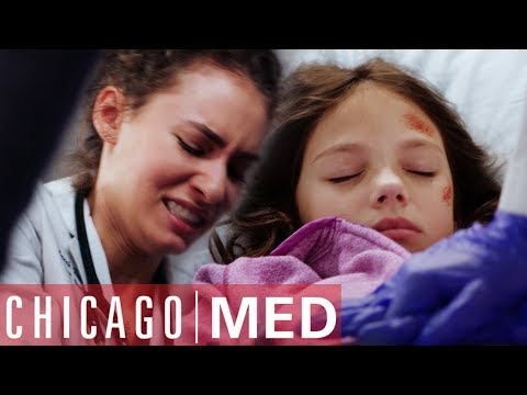 Sarah Reese Breaks A Little Girl's Ribs To Save Her Life | Chicago Med