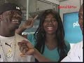 Ama K. with Muntari, Essien, Kuffuor Ama K. with Muntari, Essien, Kuffuor