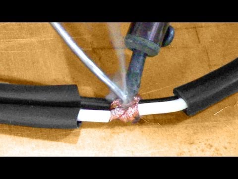 How to repair a cut power tool cord