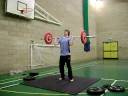 Mike Clean and Jerk 70 kg warm up @ SCAT 04/12/2008
