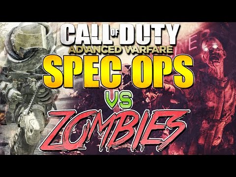 Call of Duty: Advanced Warfare - Spec Ops vs Zombies! (COD Advanced Warfare)