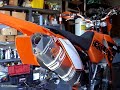 CRD QP on 2007 KTM 250 XCF-W with Full Power Insert