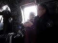 Bush Mideast Trip - Press chopper takes off