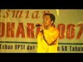 Konserto pilihan arwah suhaimi yusof bersama kumpulan nasyidnya bergandingan bersama Sani Araby (Baiduri) di Malam pesta konvo UPSI.