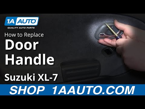 How To Install Replace Front Inside Door Handle Suzuki XL-7