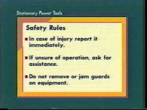 stationary tools -