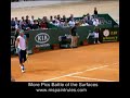Battle of the Surfaces Nadal vs Federer