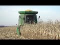 Trey Combining Corn at Lantzky Farms