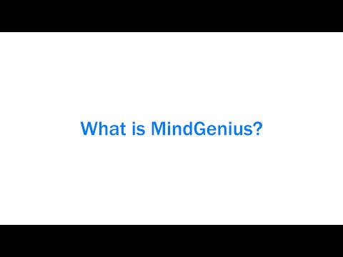 What is MindGenius?