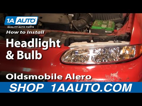 How To Install Replace Headlight and Bulb Oldsmobile Alero 99-04 1AAuto.com