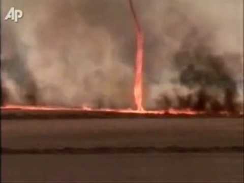 Aug 25 - 2010 TORNADO FIRE - Amazing footage