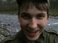 Flyfishing for salmon, Finnmark, Norway