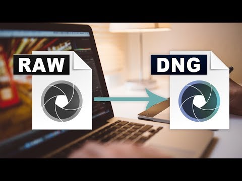 Convertir RAW en DNG en Mac OSX y Windows