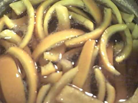how to drain oranges