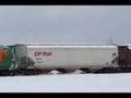 CP grain train on QGRY - Train de grain CP sur CFQG
