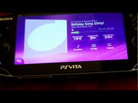 how to get music on a ps vita