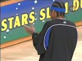 Andre Iguodala behind the glass from AI to reverse dunk