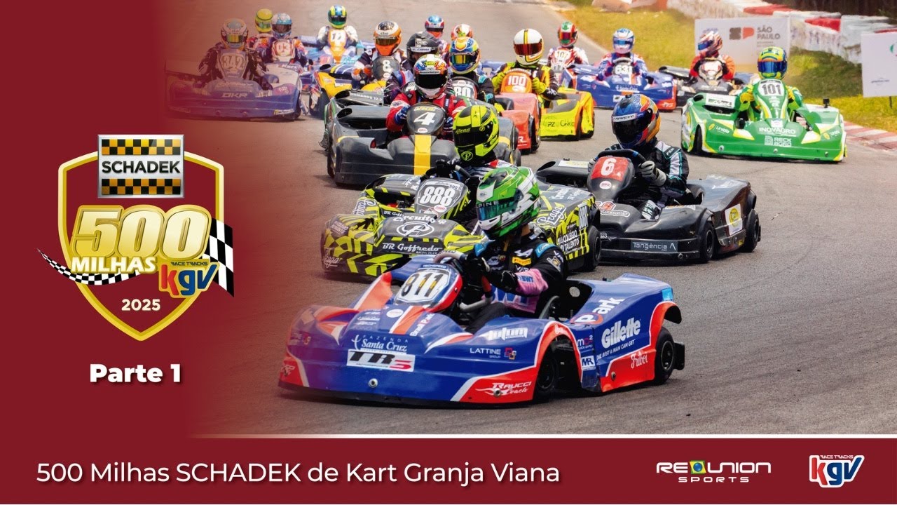 500 Milhas SCHADEK de Kart Granja Viana - Parte 1 - 20/12/2025