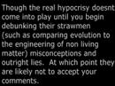 Is there a correlation between Creationism/ID and hypocrisy?