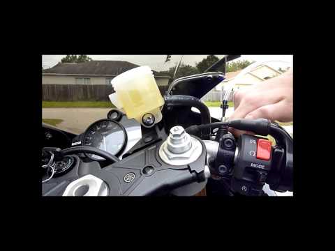 how to bleed motorcycle brakes from empty