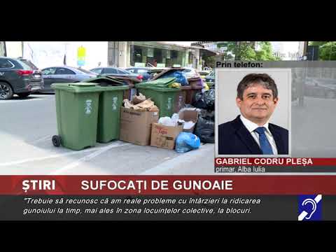 Municipiul Alba Iulia, sufocat de gunoaie