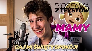 „Tylko chodzę i po wszystkich sprzątam”! Syn stworzył piosenkę z typowych tekstów swojej mamy!