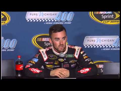 Driver Austin Dillon Saves Hot Girlfriend From Pre-Race Fireworks