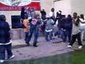 White Kids Dancing At School With A Bunch Of Black