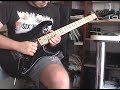 Tornado Of Souls-Guitar Solo by Chris Pallas (Slayerman_GR)