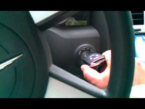 how to start chrysler 300 with remote