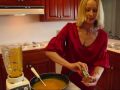 Betty's Butternut Squash Soup Served with Sippets